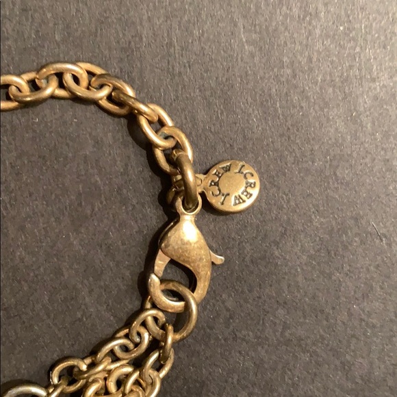 J. Crew Statement Necklace - Navy, Clear, Green - Picture 2 of 4